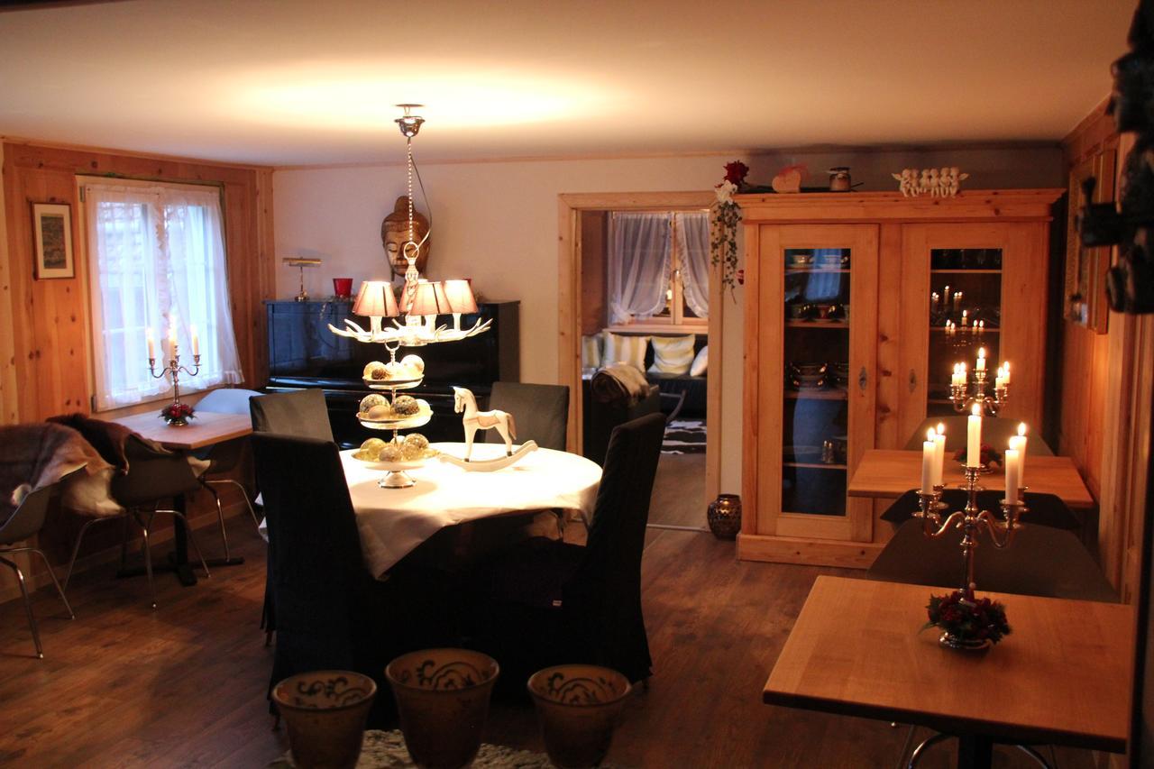 Chesa Prema Bed & Breakfast - Restaurant Disentis Dış mekan fotoğraf